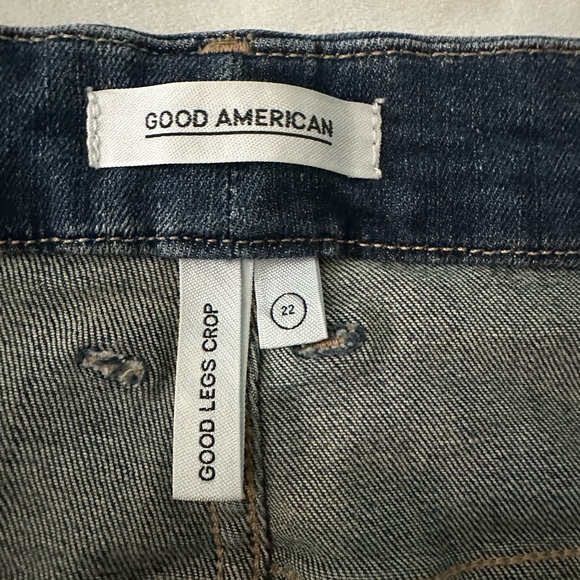 🌼Good American Good Legs Crop Size 22 EUC🌼 - Picture 7 of 11